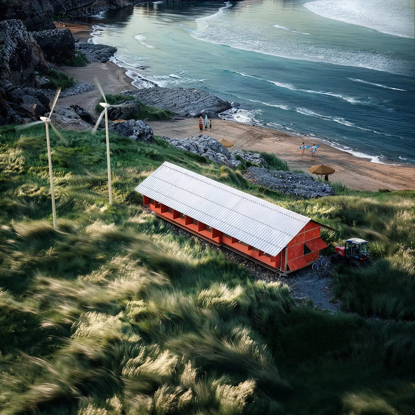 Cabin study, Glenn Murcutt