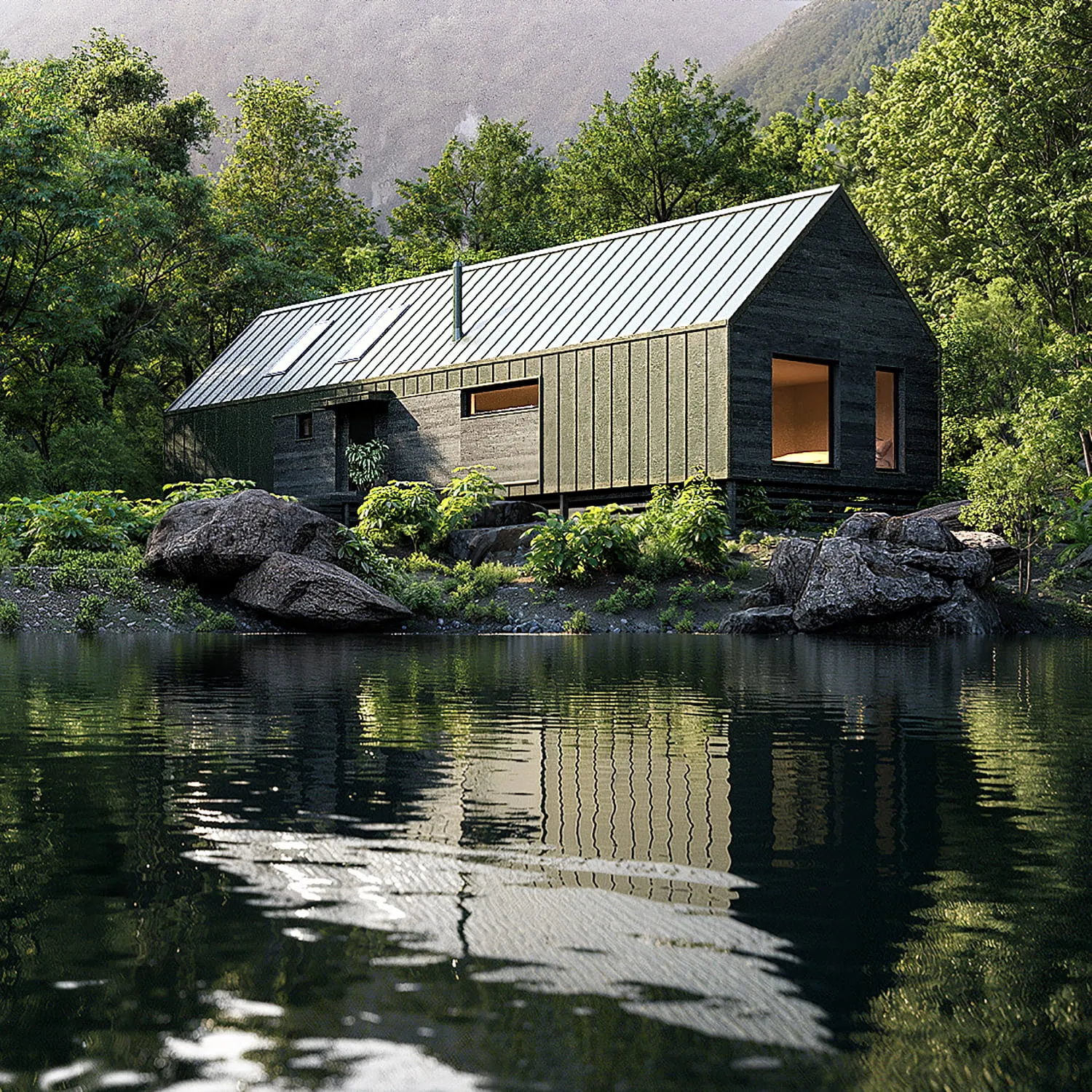 Cabin study.